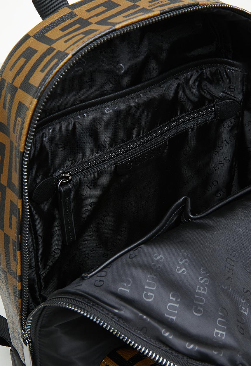 GUESS - Reino backpack - black/brown