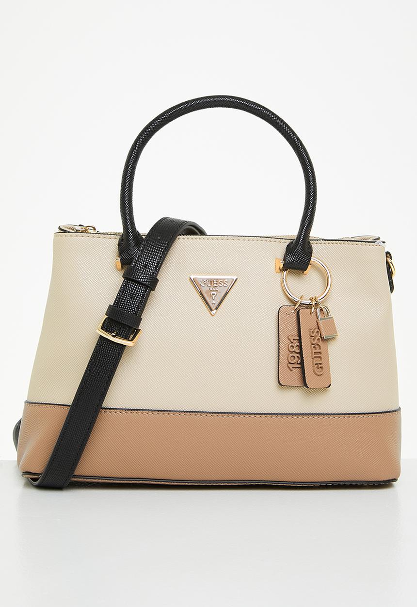 GUESS - Cordelia luxury satchel - natural