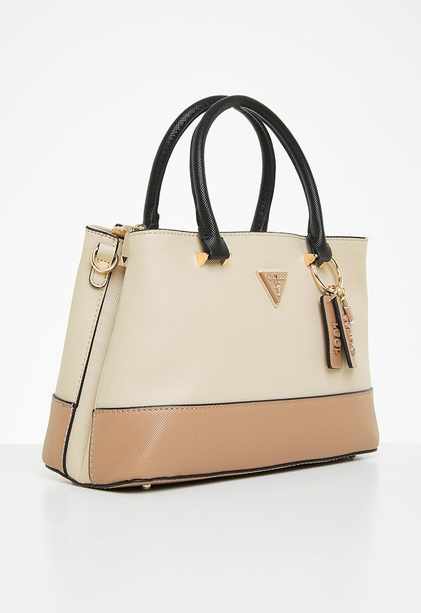 GUESS - Cordelia luxury satchel - natural