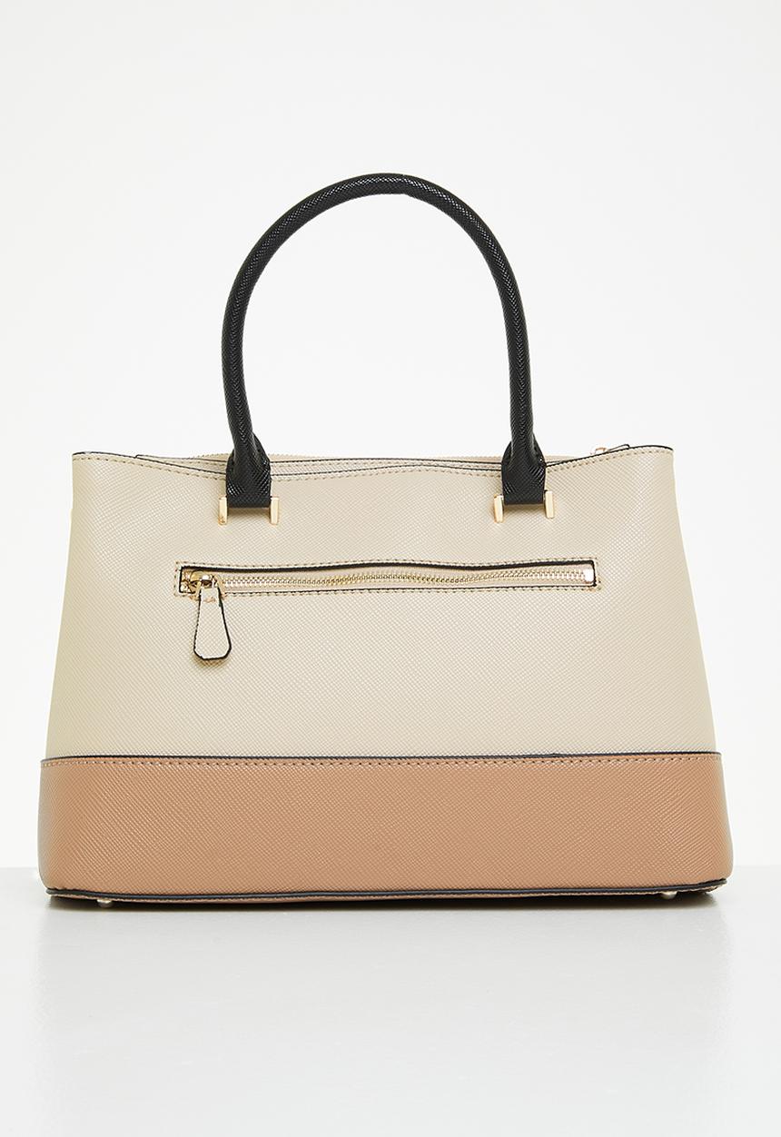 GUESS - Cordelia luxury satchel - natural