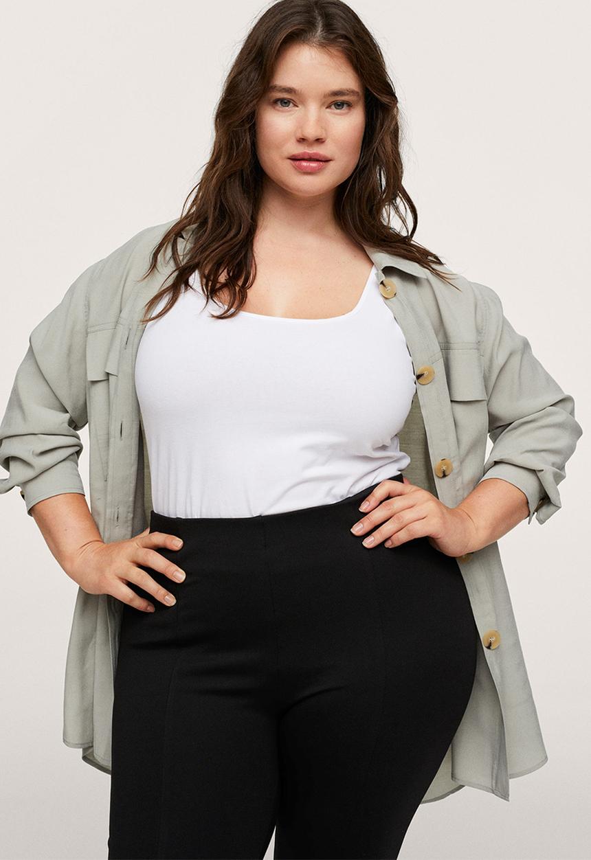 MANGO - Plus leggings alexei - black