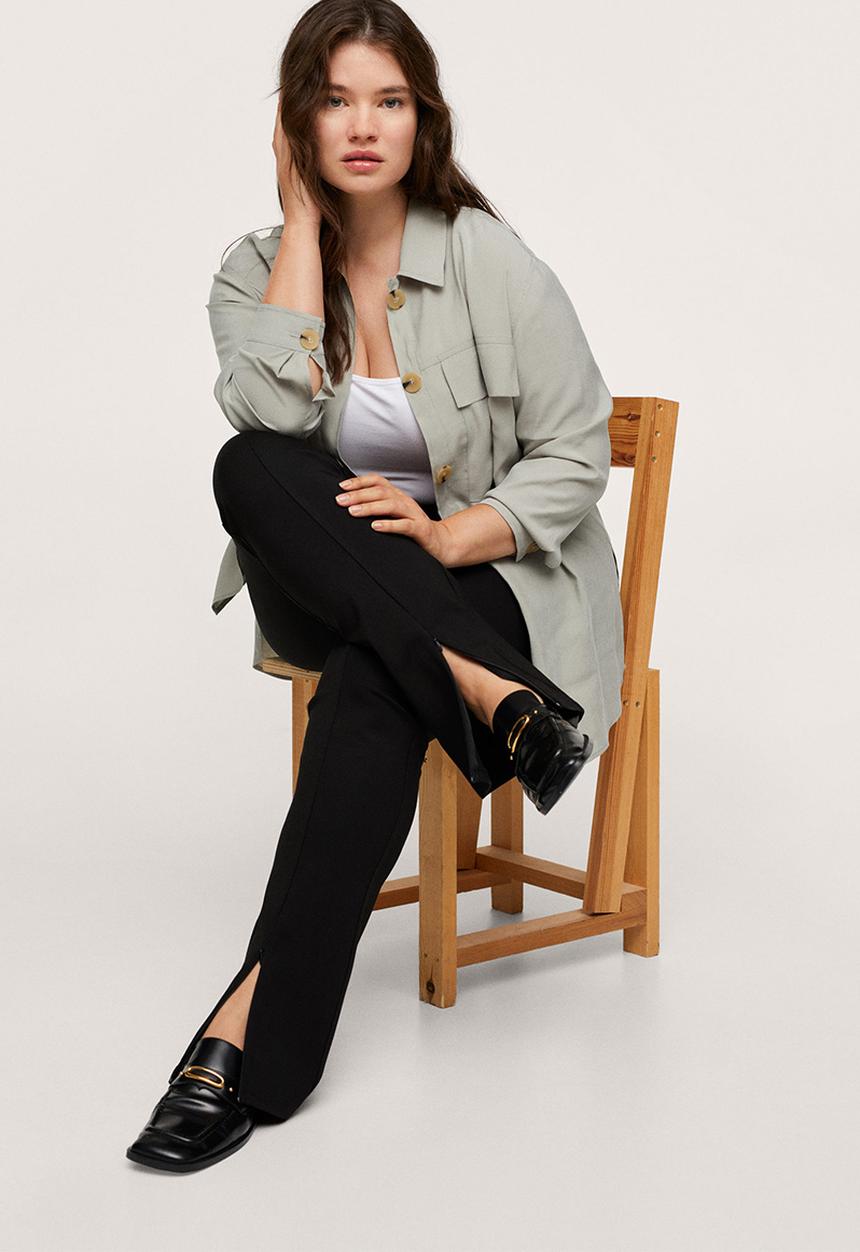 MANGO - Plus leggings alexei - black