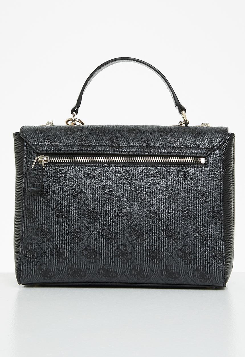 GUESS - Cordelia logo cnvrtbl xbdy flp - coal logo