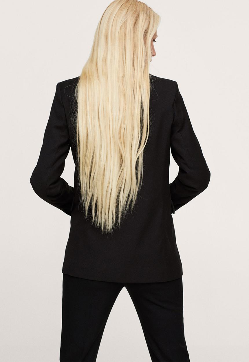 MANGO - Blazer greta - black