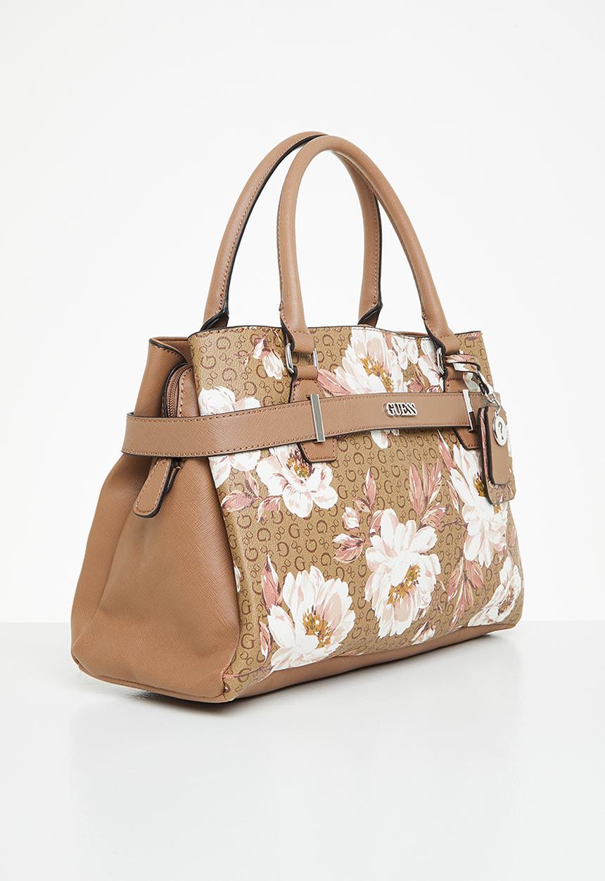 GUESS - Amana satchel - mocha 