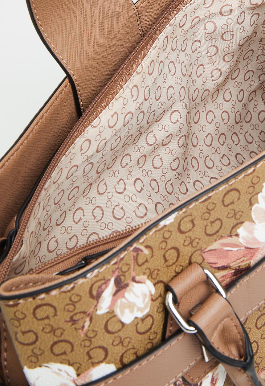 GUESS - Amana satchel - mocha 