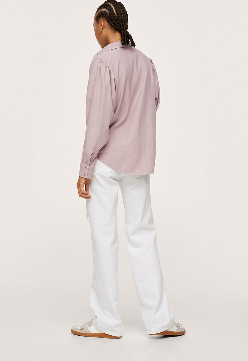MANGO - Shirt gigi - light pastel purple