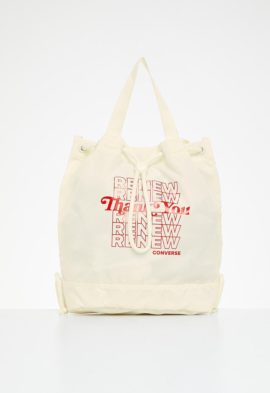 Converse - Bucket bag -  egret