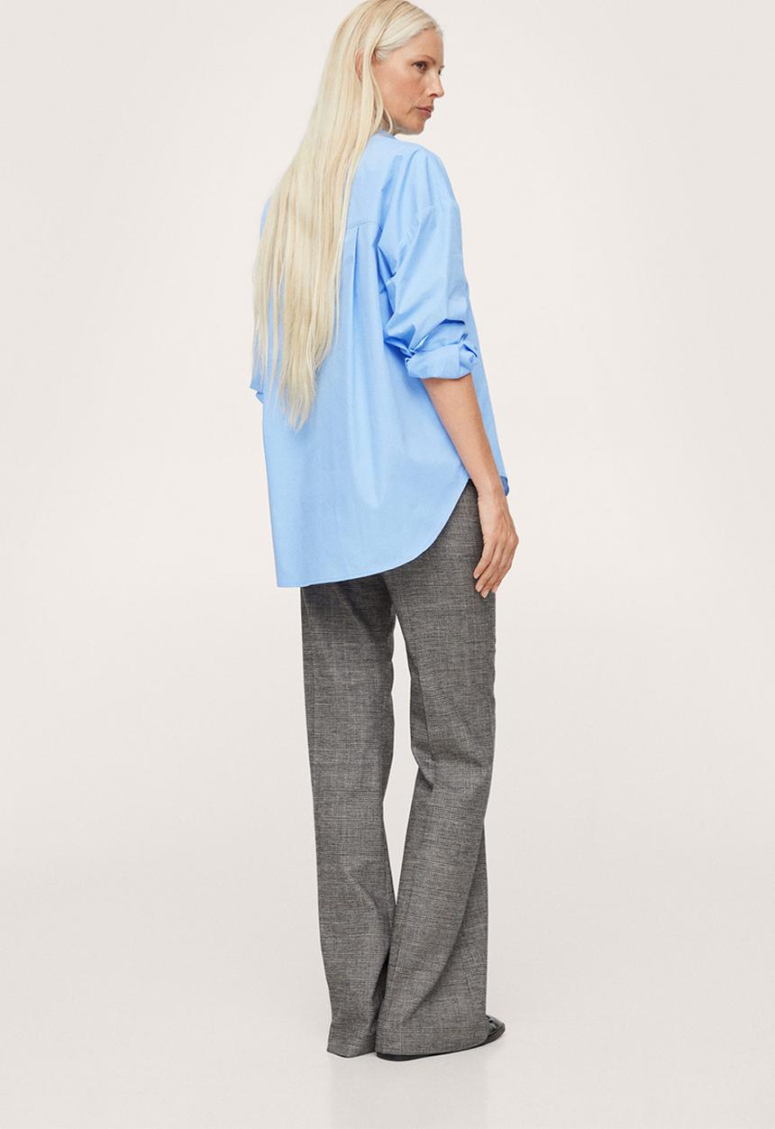 MANGO - Shirt celeste - light pastel blue