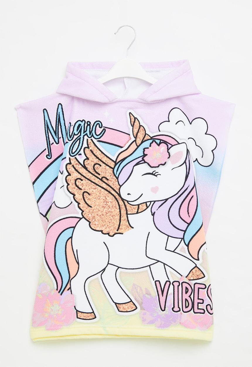Character Group - Unicorn hooded towel  - multi
