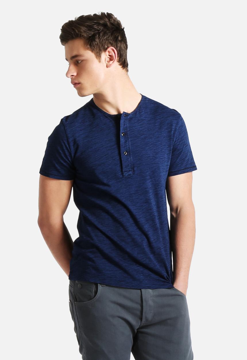 G-STAR - Indigo Grandad T-shirt 