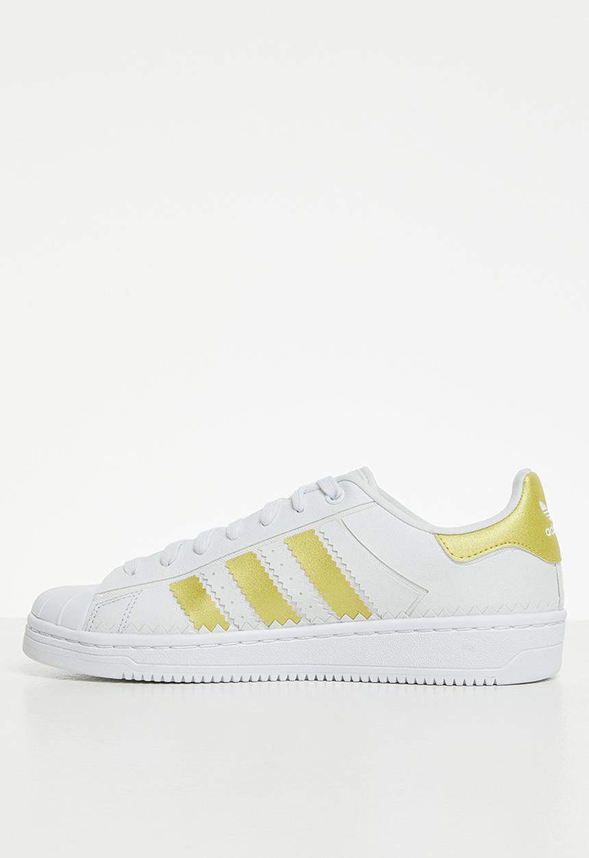 adidas Originals - Superstar ot tech w - h05641 - crystal white/gold met./ftwr white