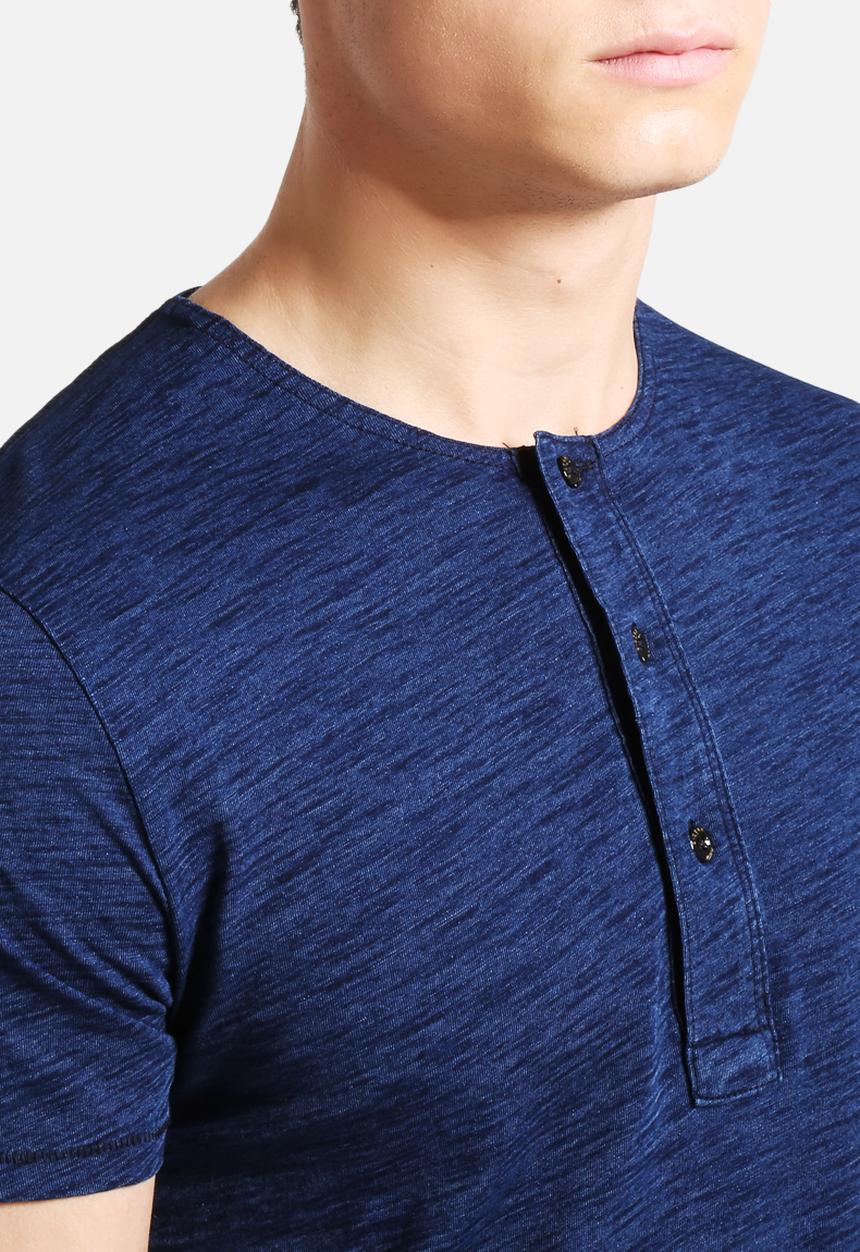 G-STAR - Indigo Grandad T-shirt 