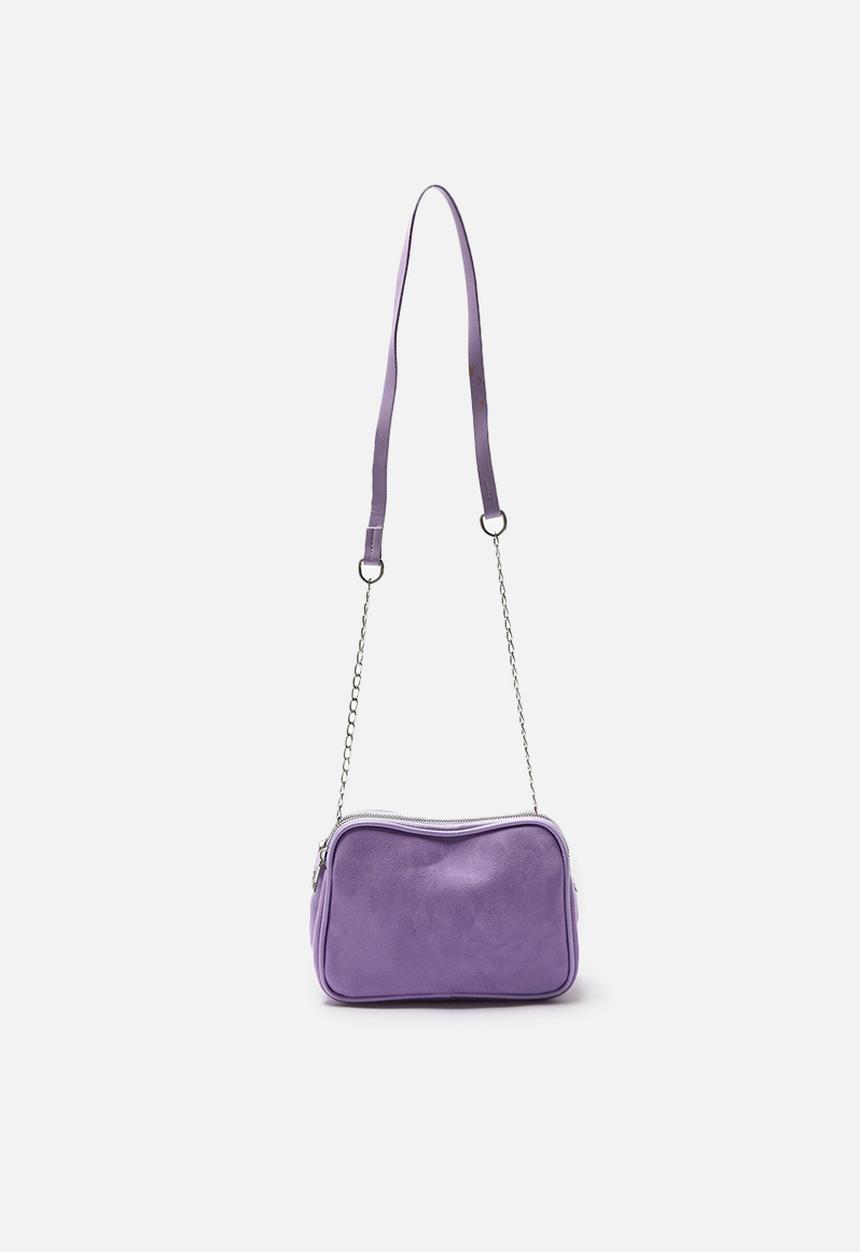 Trendyol - Soft feel pu crossbody bag - purple