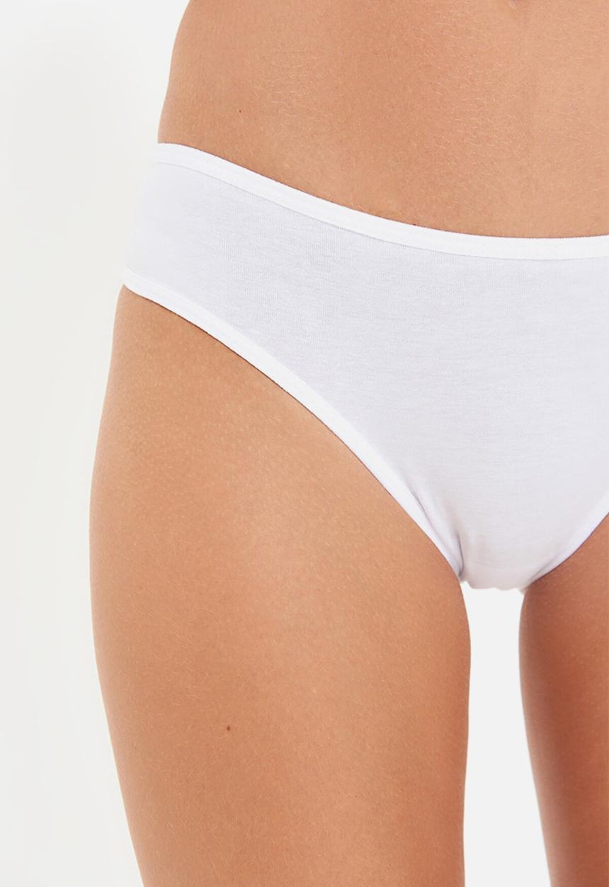 Trendyol - 3-pack basic cotton brazilian panties - multi