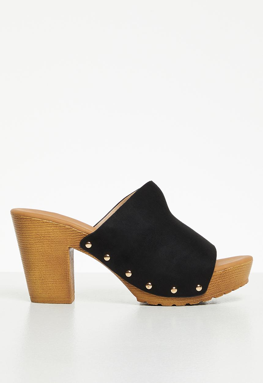 Superbalist - Rochelle open block heel - black