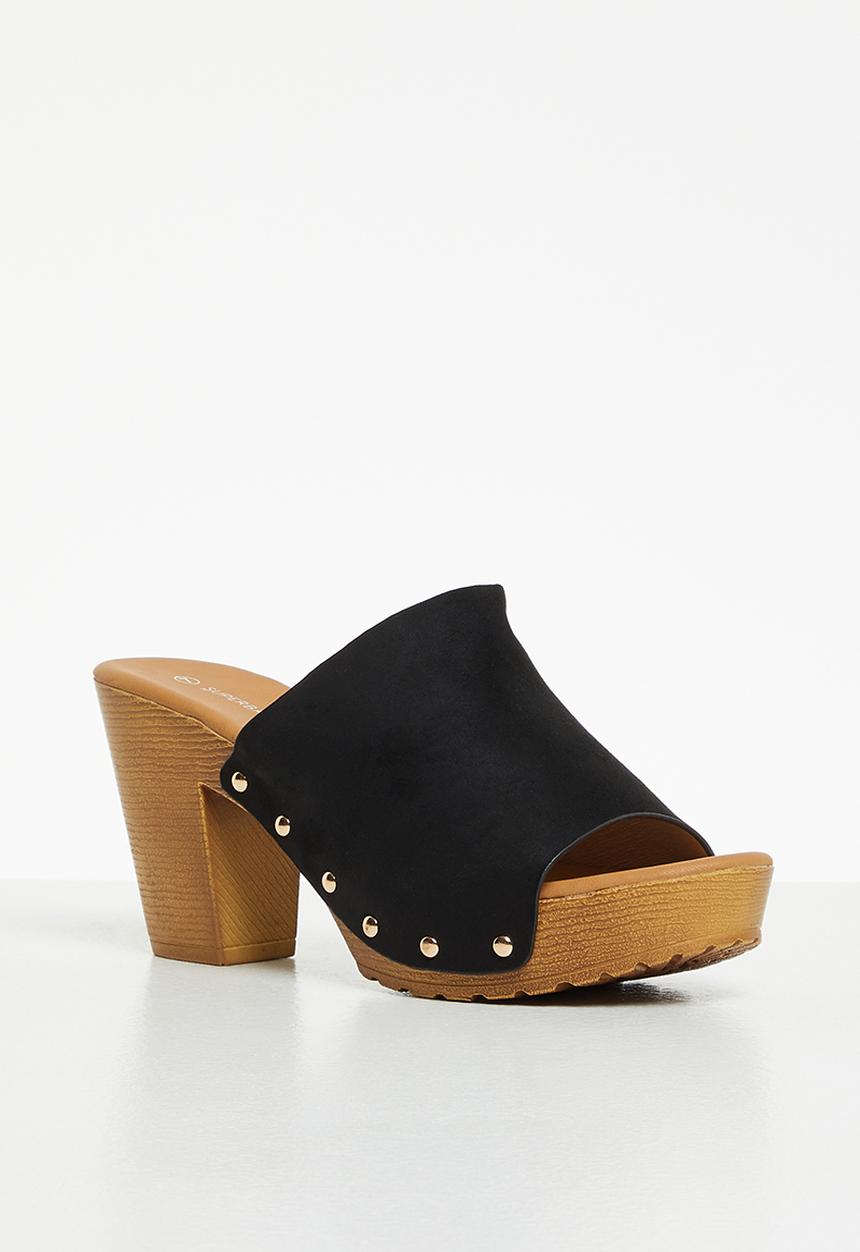 Superbalist - Rochelle open block heel - black