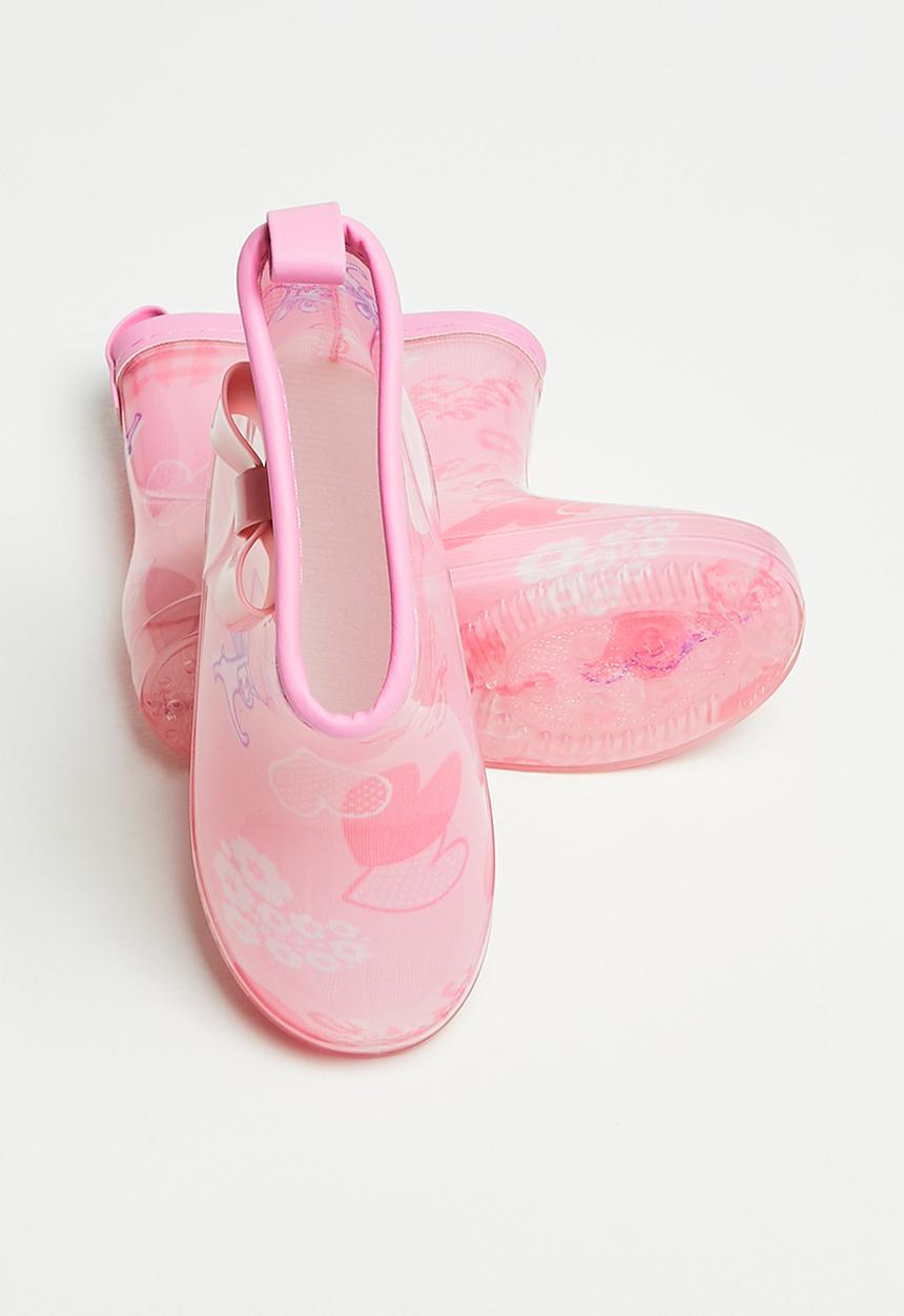 Pop Candy - Girls rainboots with bow - pink