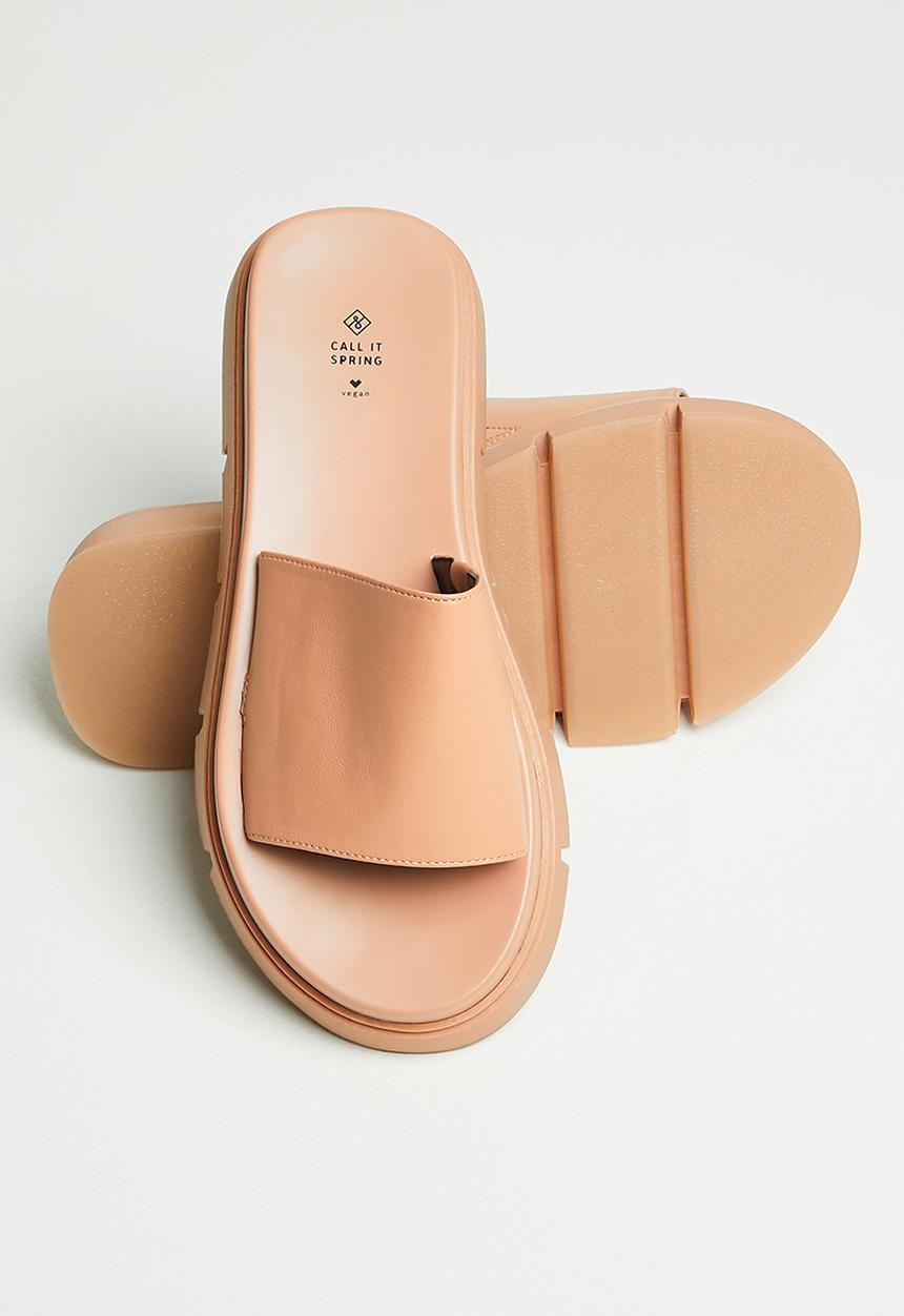 Call It Spring - Elama slide - light pink