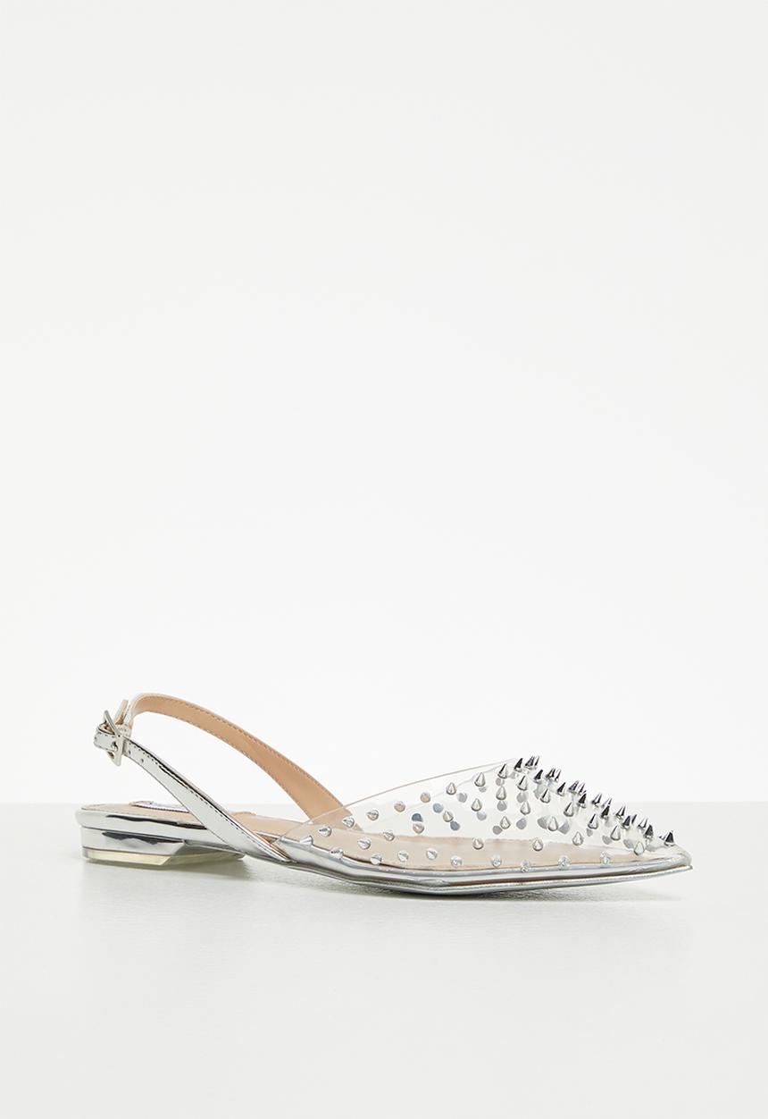 Steve Madden - Josey-s slingback - silver & clear