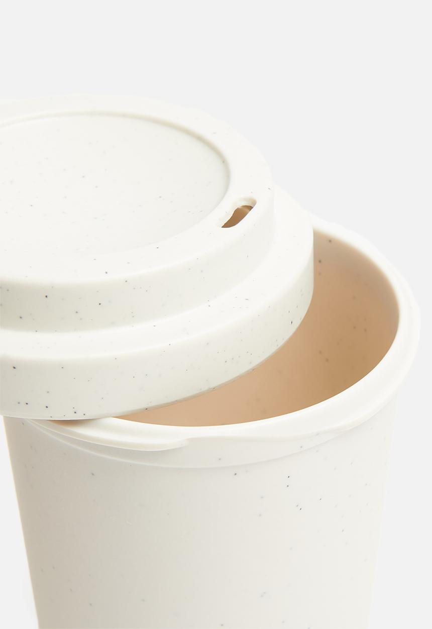 Excellent Houseware - Melamine drinking mug - white