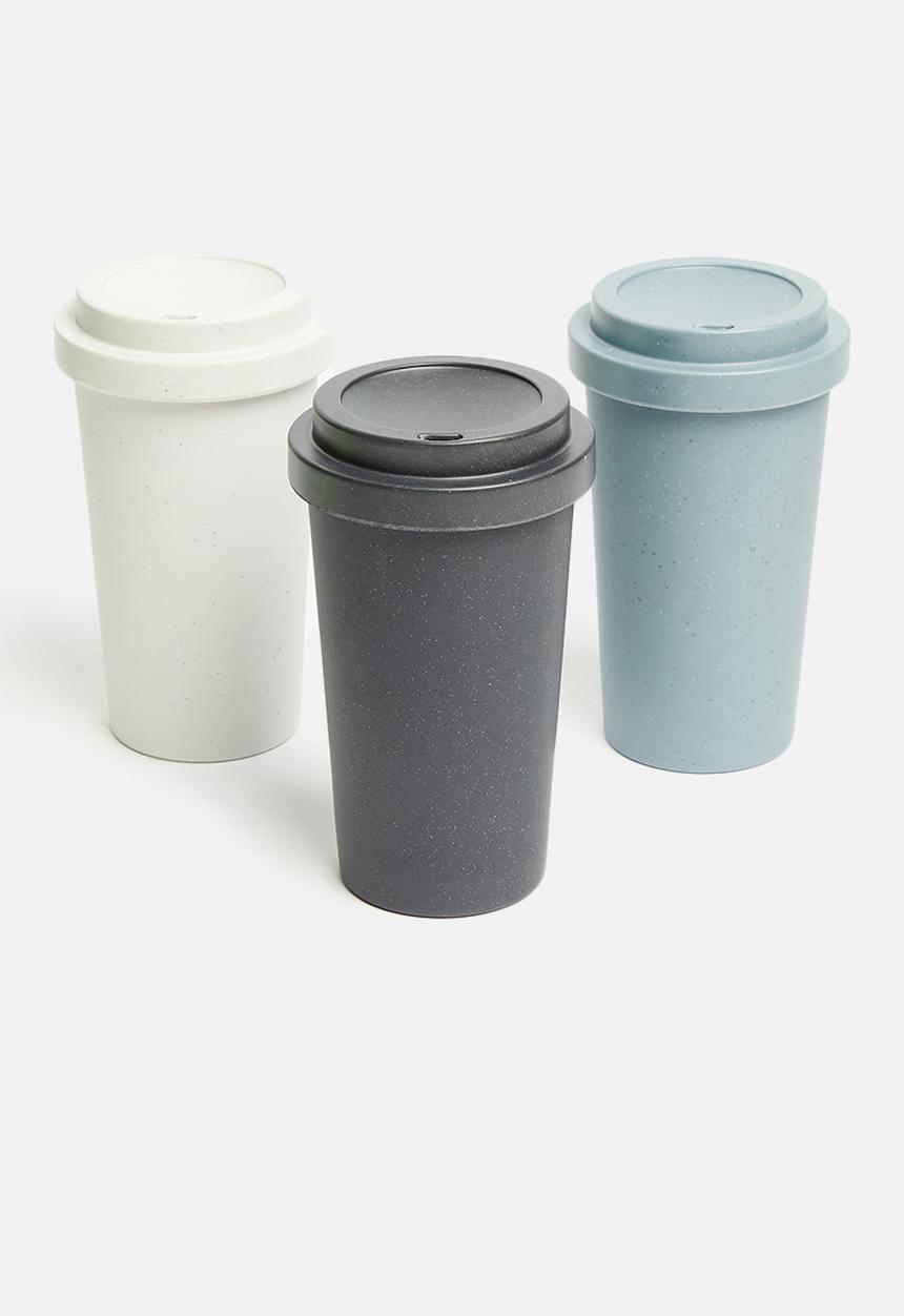 Excellent Houseware - Melamine drinking mug - white