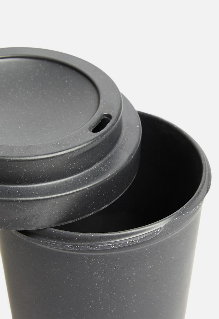 Excellent Houseware - Melamine drinking mug - charcoal