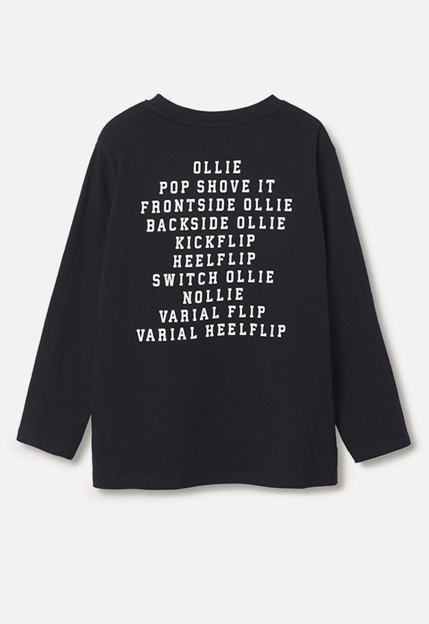 MANGO - T-shirt wheels - black