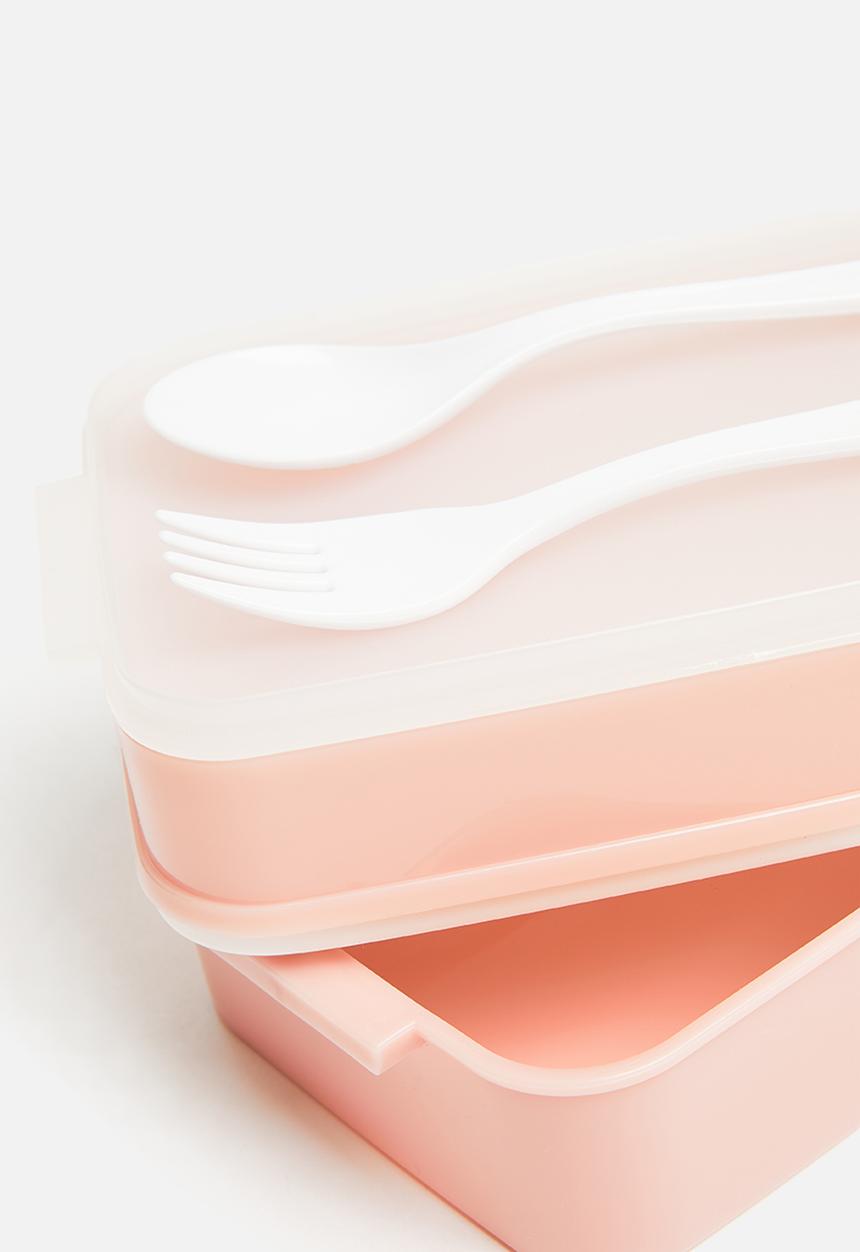 Excellent Houseware - Lunchbox - blush