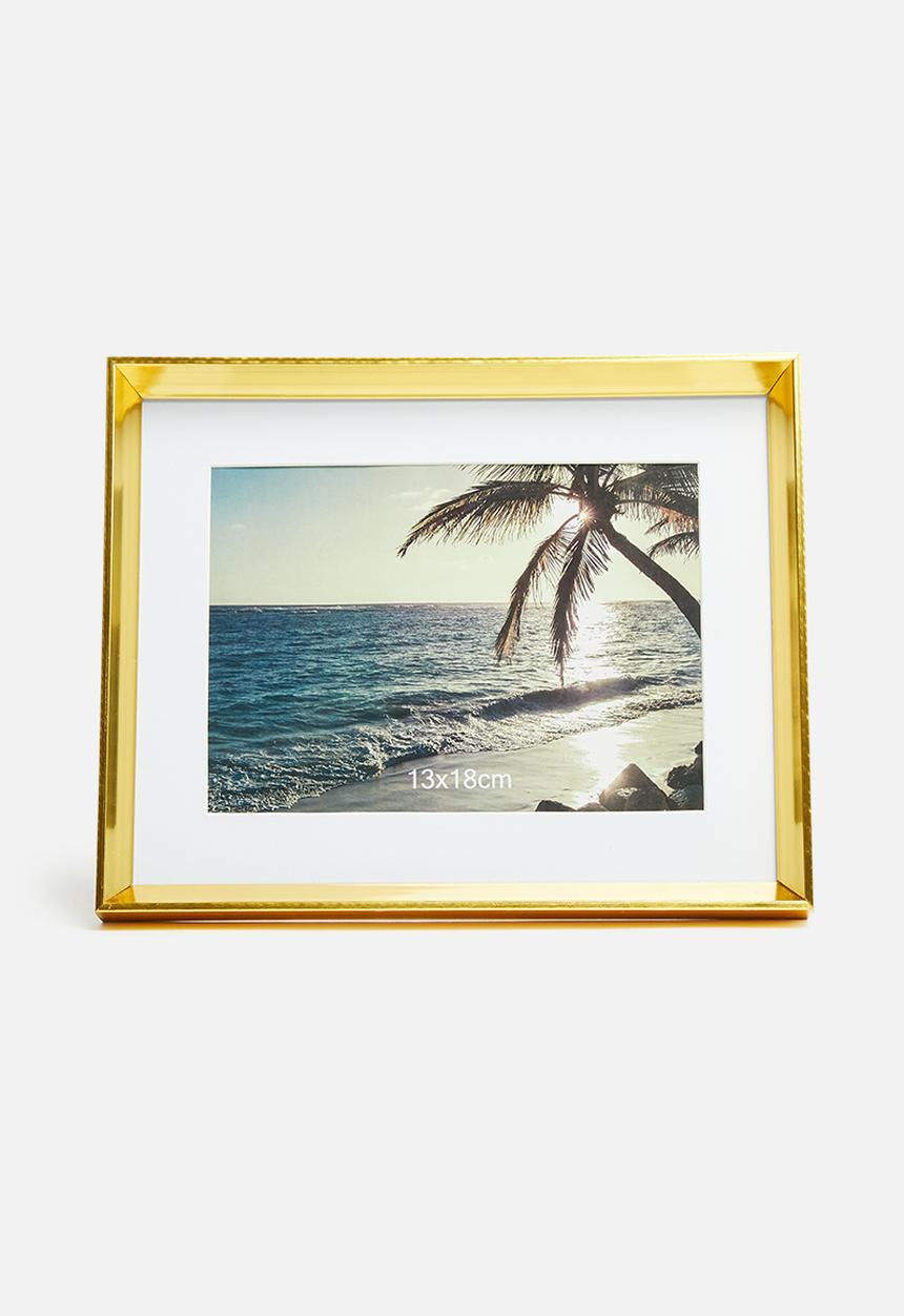 Excellent Houseware - Pv photo frame - gold