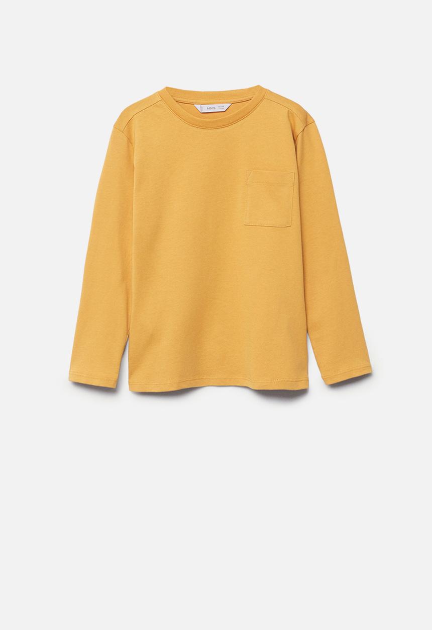 MANGO - T-shirt basicat 1 - medium yelllow