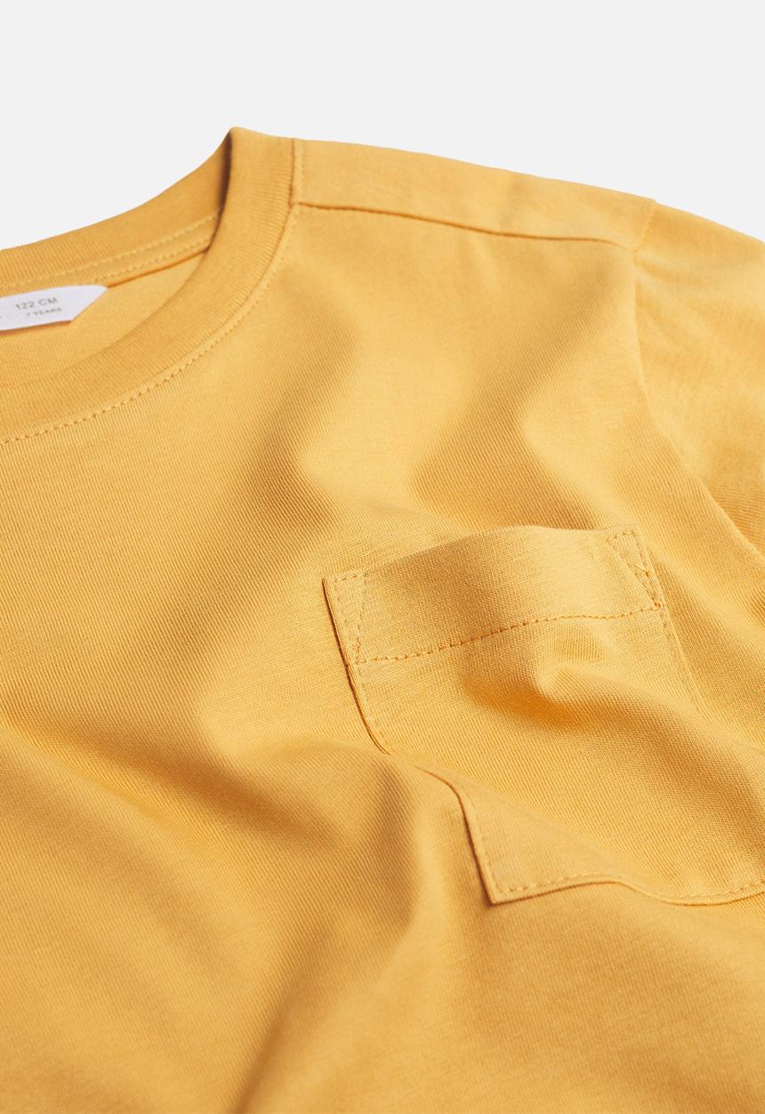MANGO - T-shirt basicat 1 - medium yelllow