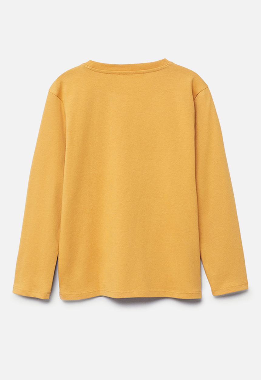 MANGO - T-shirt basicat 1 - medium yelllow