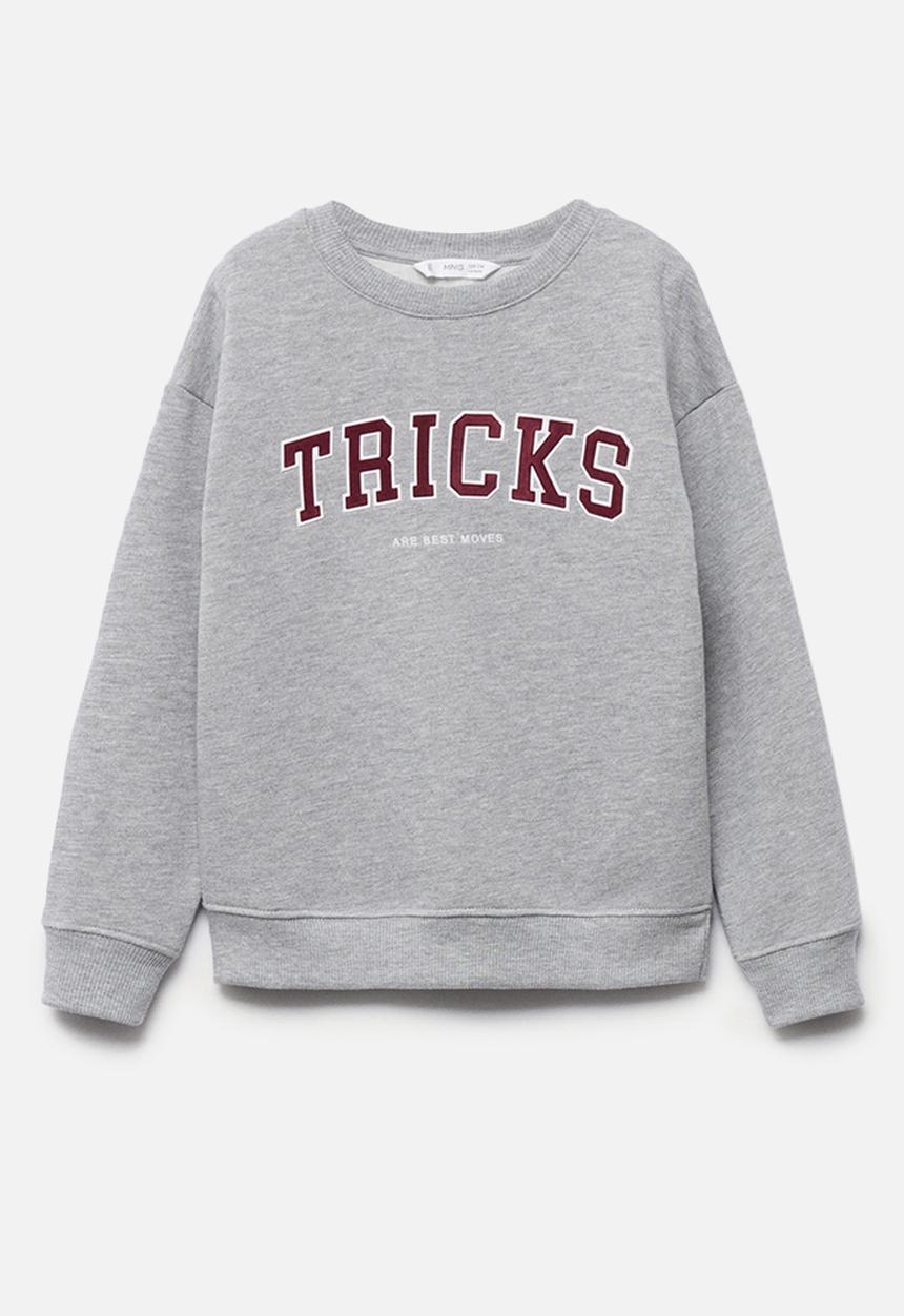 MANGO - Sweatshirt tricks - medium gray