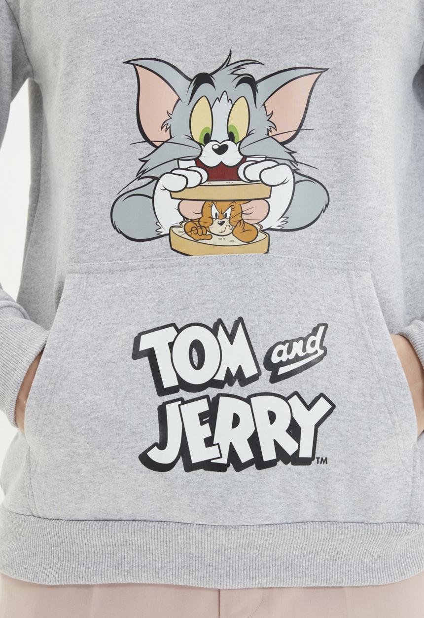 Trendyol - Tom & Jerry printed sweater - grey