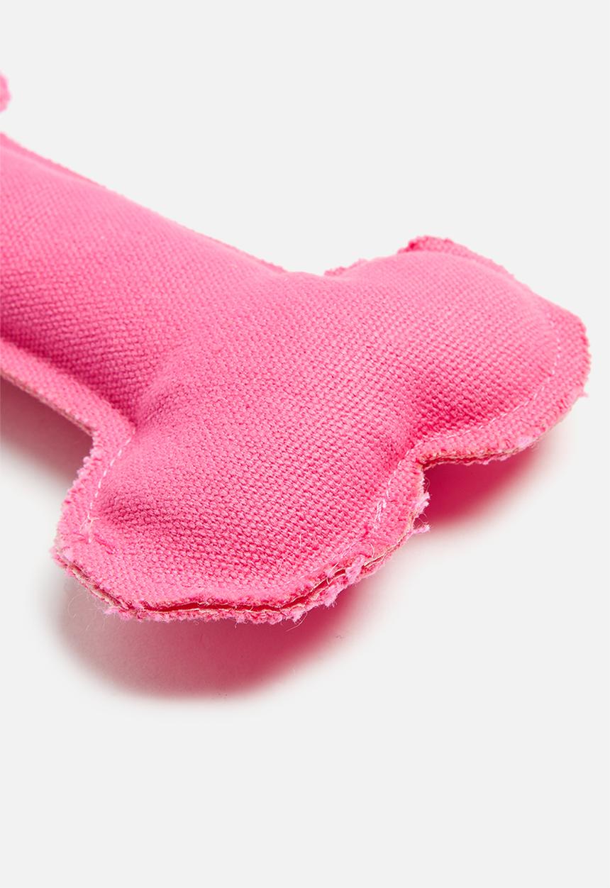 Pet Collection - Dog bone toy - pink