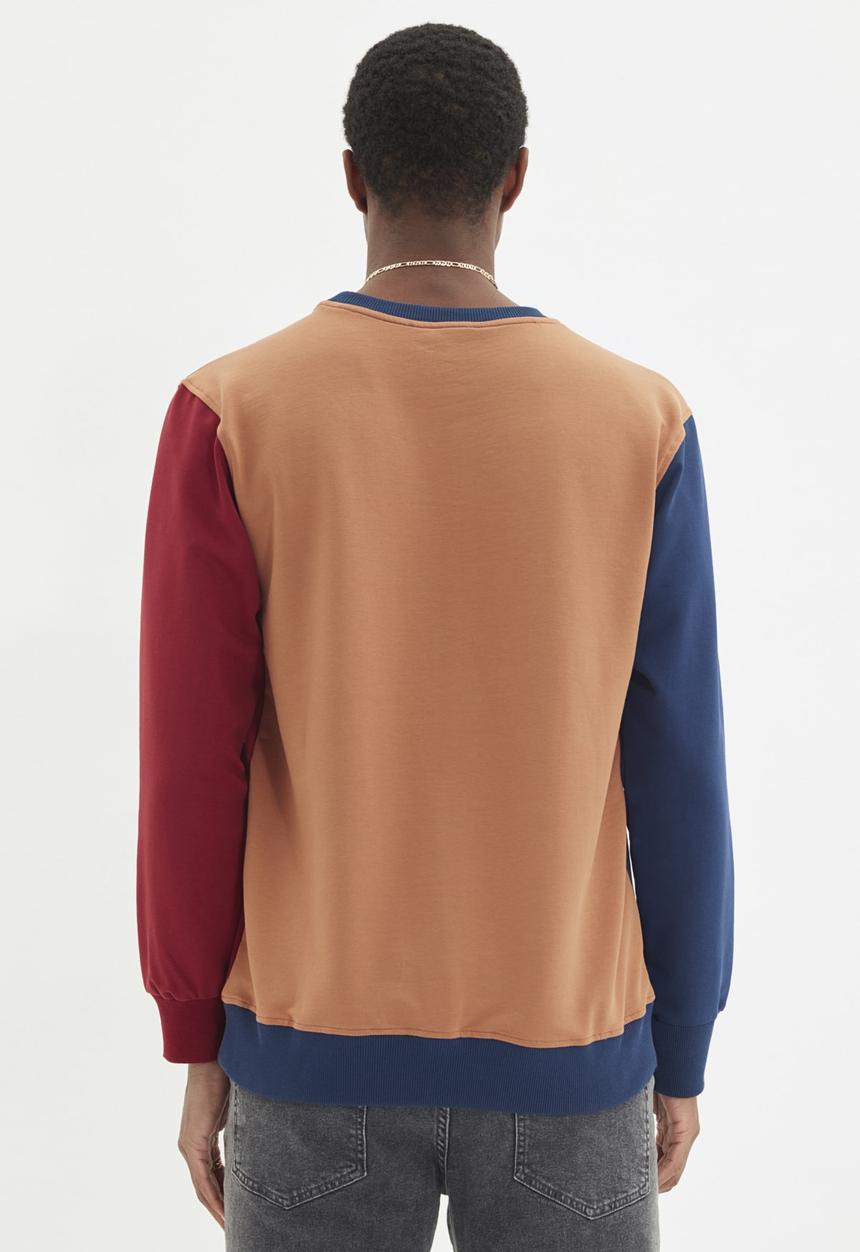 Trendyol - Colour block sweater - camel