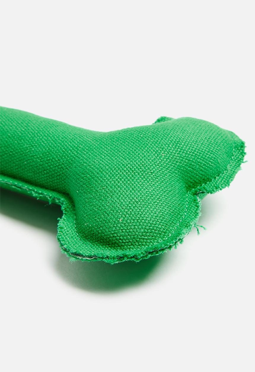 Pet Collection - Dog bone toy - green 