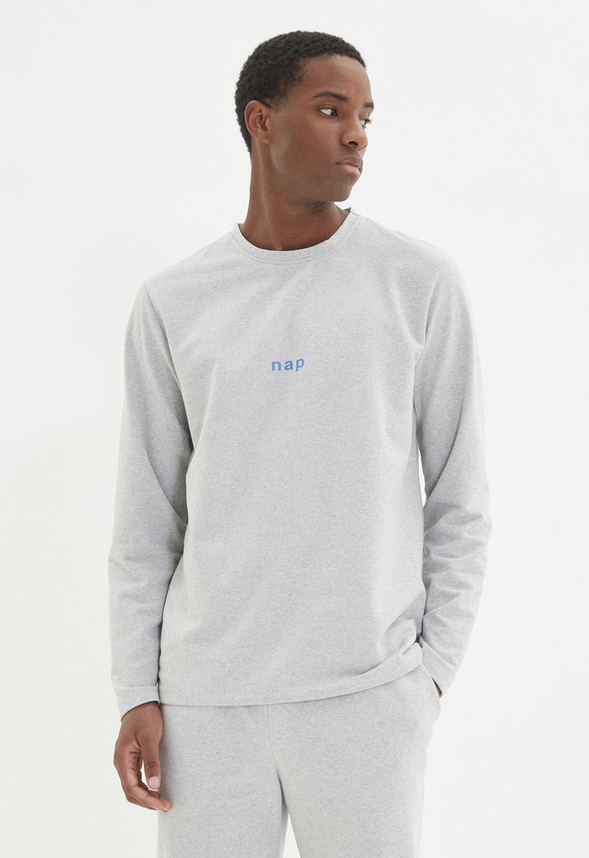 Trendyol - Long sleeve top & pants sleep set - grey