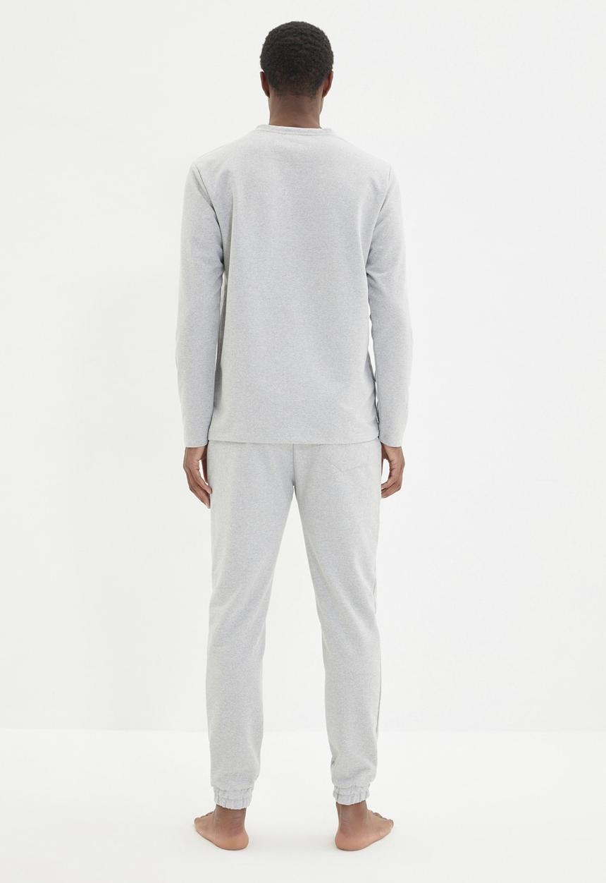 Trendyol - Long sleeve top & pants sleep set - grey
