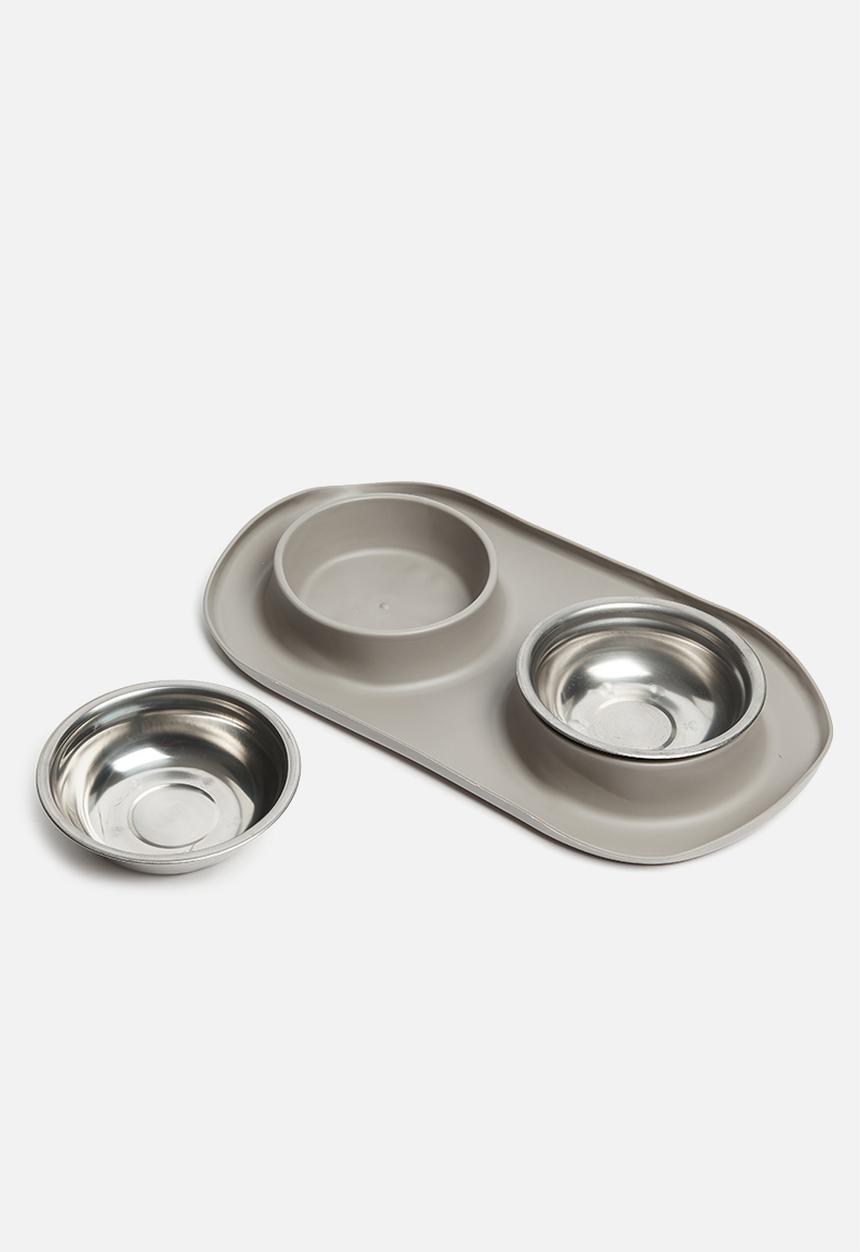 Pet Collection - Dog bowl - grey