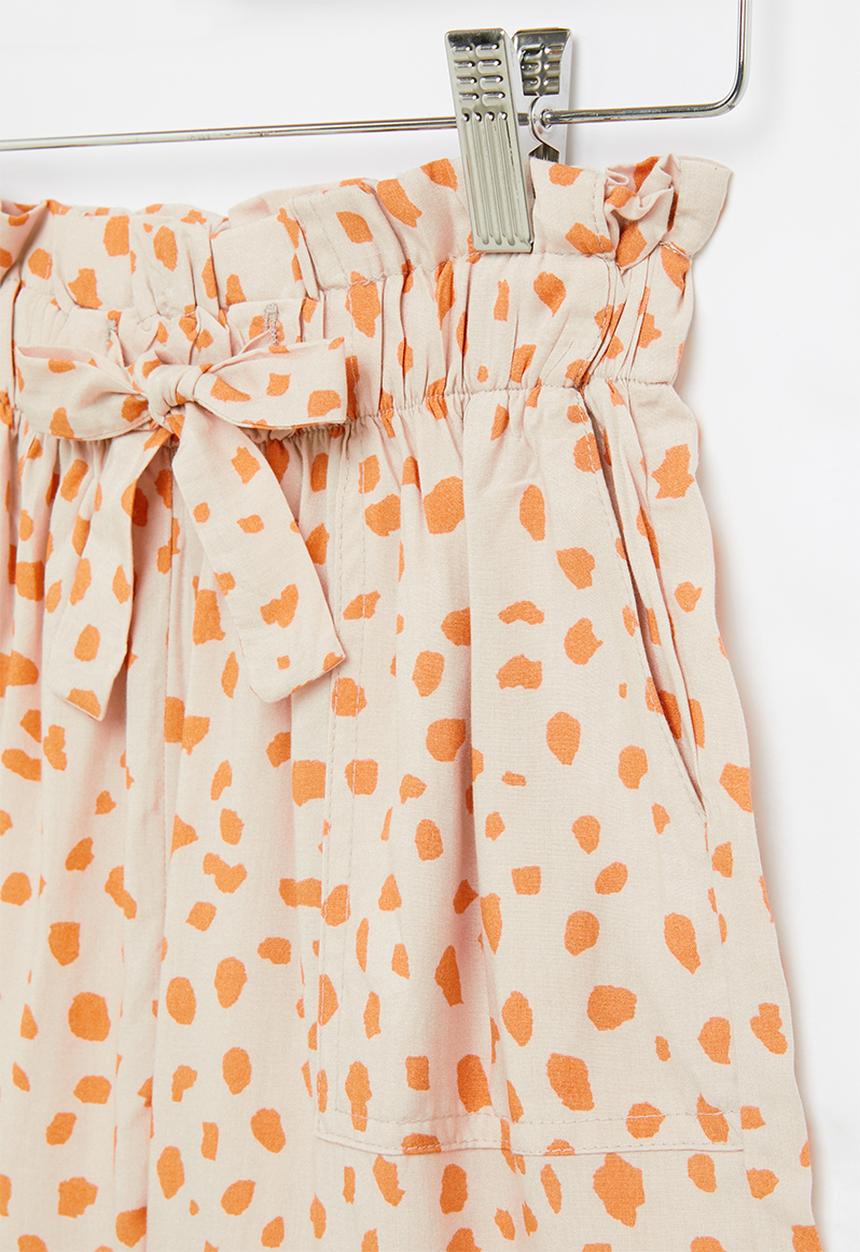 Superbalist - Tie detail short - brown spot