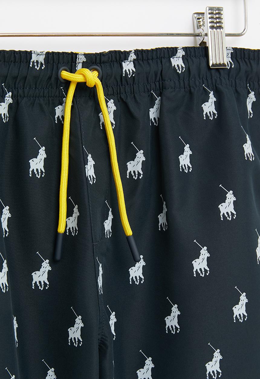 POLO - Boys bradley monogram short - navy