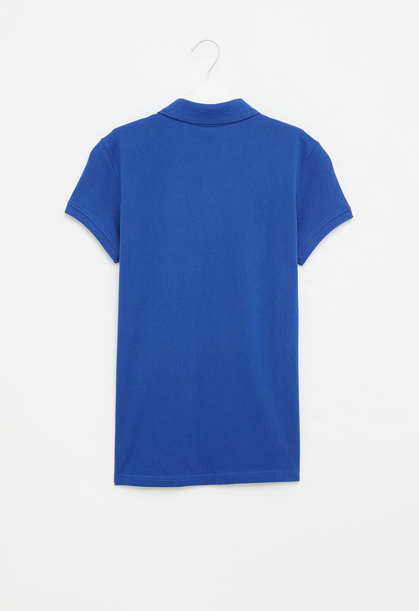 POLO - Boys justin printed ss golfer - cobalt