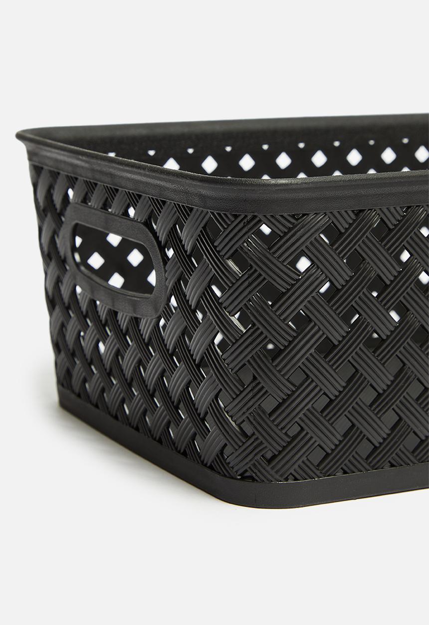Storage Solutions - Storage basket- black