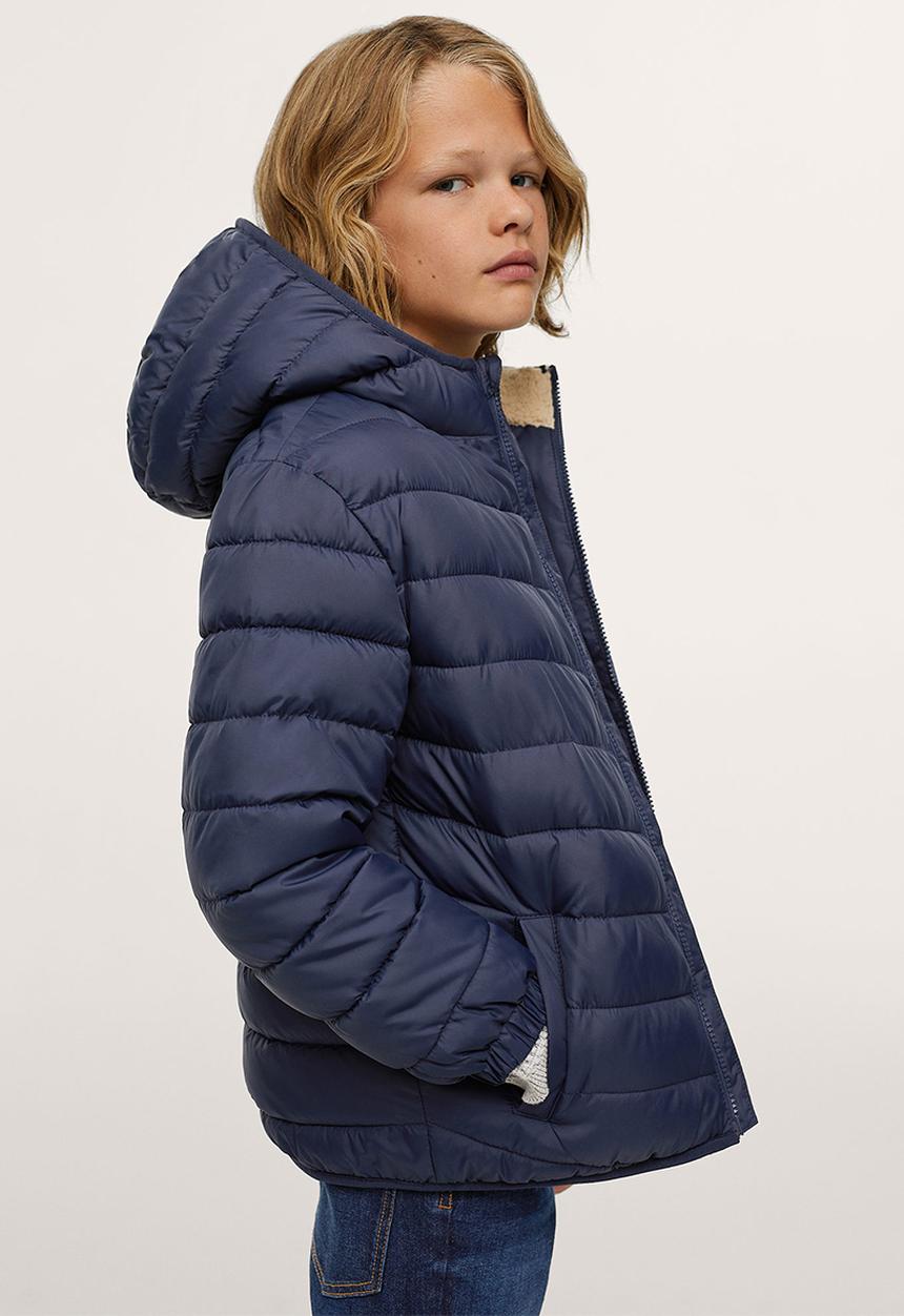 MANGO - Anorak amerbo - navy