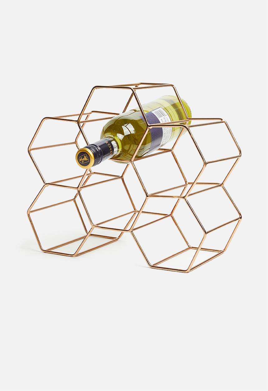 Sixth Floor - Jina wine rack - copper