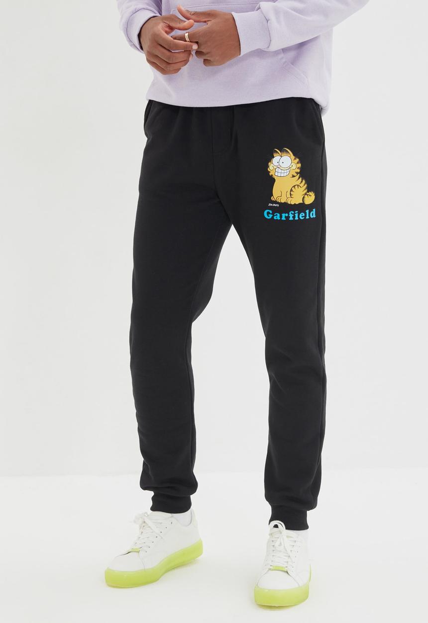 Trendyol - Garfield printed jogger - black