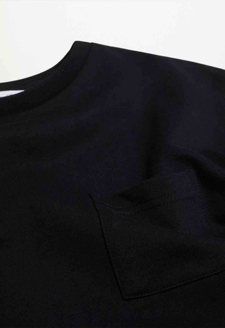 MANGO - Sweatshirt crew - black