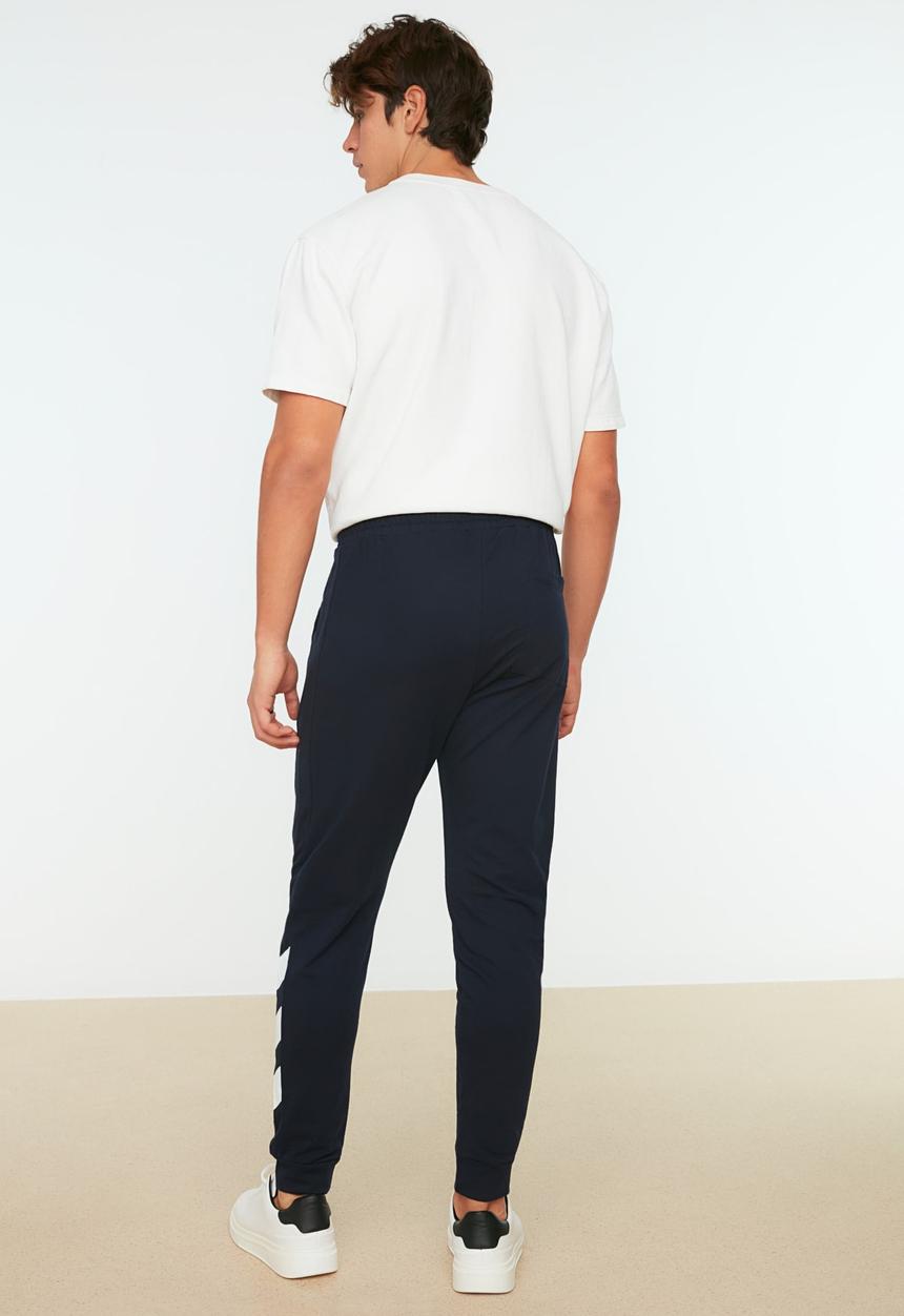 Trendyol - Printed jogger - navy